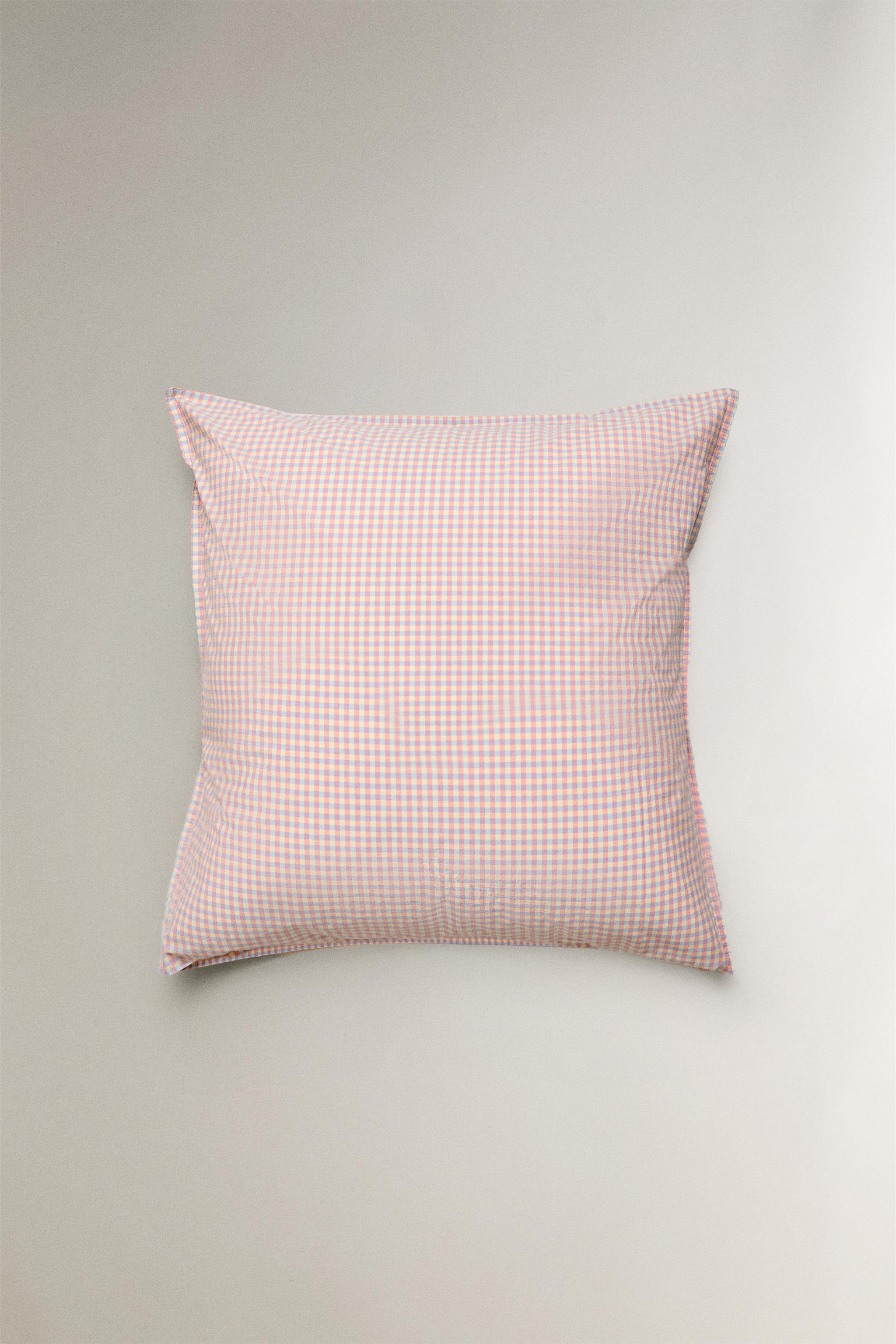 TAIE D’OREILLER ENFANT COTON VICHY
